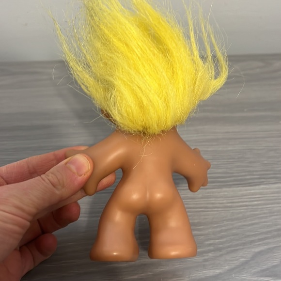 Vintage Dam Troll with Yellow Hair, 2005, EUC - Picture 4 of 6